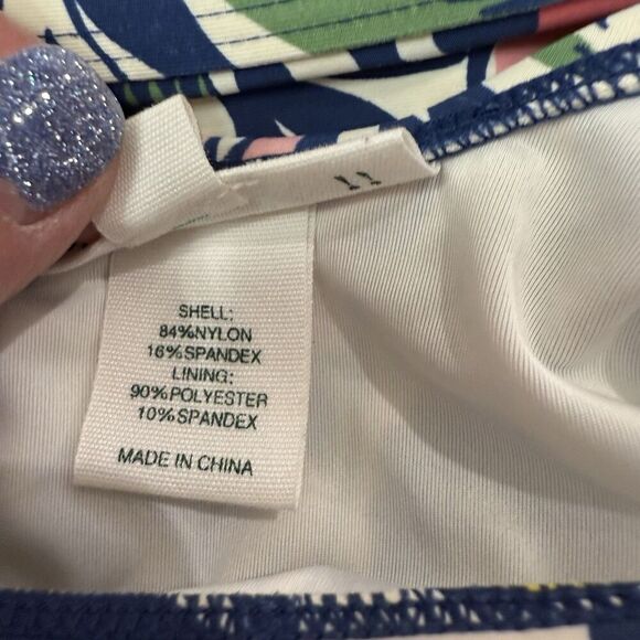 Roller Rabbit Girls Swimsuit 2T Floral Colorful Two Piece - Picture 10 of 11